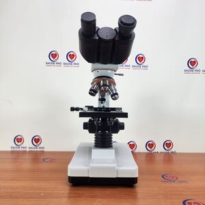 Microscópio Binocular SUNORO F105E 40X-1000X 4 Objetivas