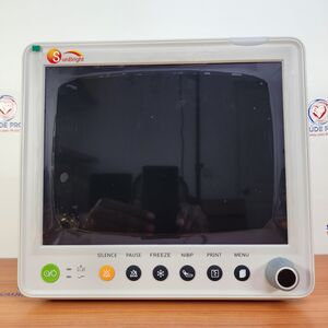 Monitor Multiparamétrico Sunbright SUN601S – TEMP Duplo, 480h Tendências, Ecrã 12,1"