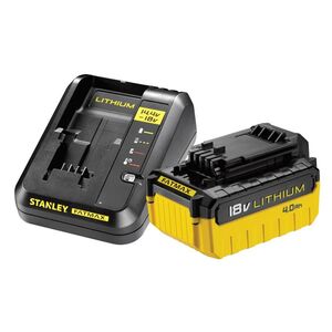 Bateria + Carregador Stanley 18V 40Ah Li-Ion