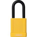 Cadeado em Alumínio Amarelo Abus #74/40 - Nº 6