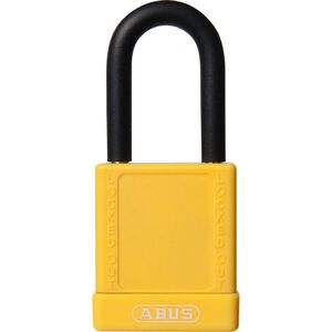 Cadeado em Alumínio Amarelo Abus #74/40 - Nº 6