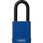 Cadeado em Alumínio Azul Abus #74/40 - Nº 6