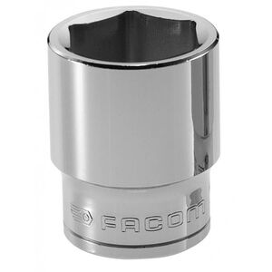 Chave de Caixa 1/2" Sextavada Métrica Facom #8mm