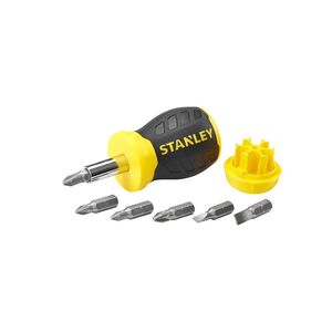 Chave Fendas Curta c/ 6 Pontas Stanley