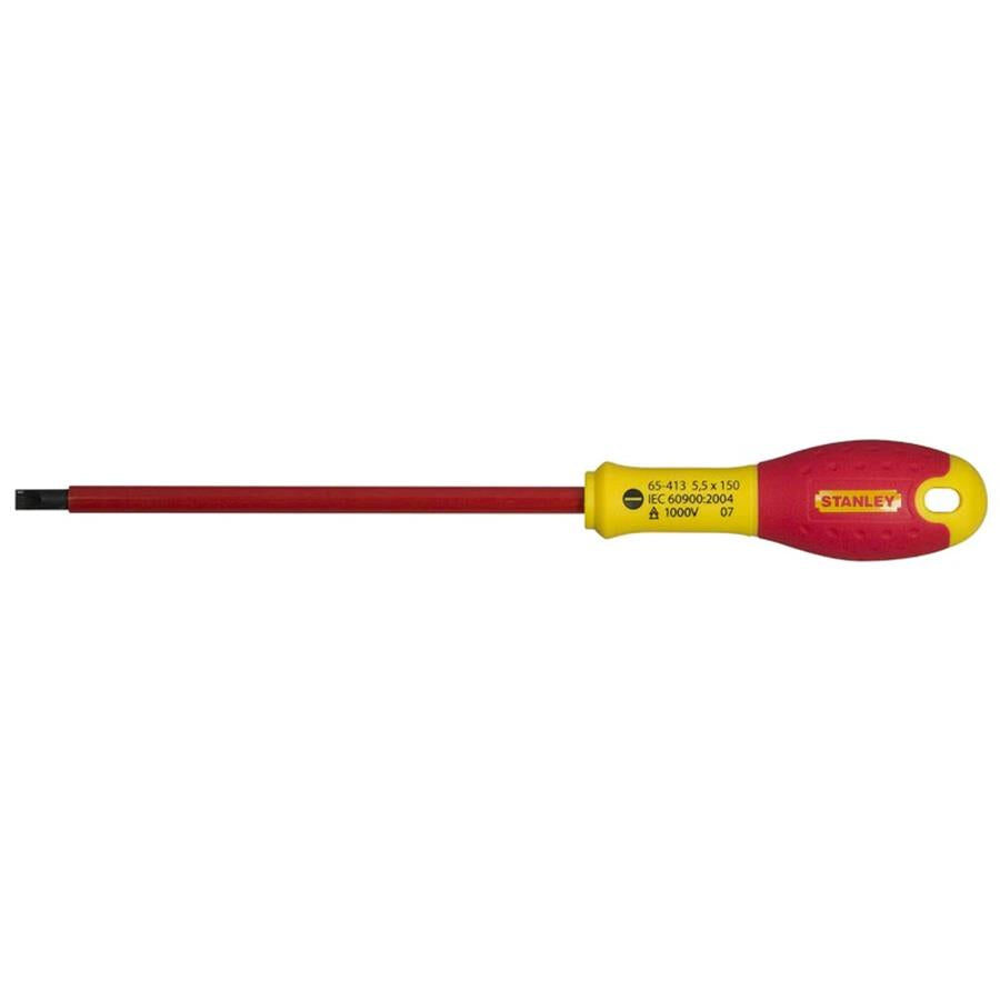 Chave Fendas Elect.1000V Stanley FatMax - 3,5x75mm (Blister)