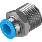 Conector de Encaixe Festo c/ Rosca M QS-1/2-10