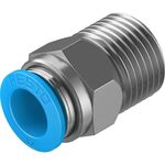 Conector de Encaixe Festo c/ Rosca M QS-1/2-12