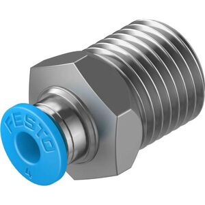 Conector de Encaixe Festo c/ Rosca M QS-1/4-4