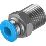 Conector de Encaixe Festo c/ Rosca M QS-1/4-6