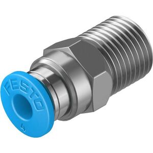 Conector de Encaixe Festo c/ Rosca M QS-1/8-4
