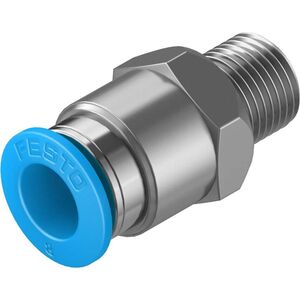 Conector de Encaixe Festo c/ Rosca M QS-1/8-8