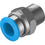 Conector de Encaixe Festo c/ Rosca M QS-3/8-12