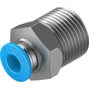 Conector de Encaixe Festo c/ Rosca M QS-3/8-6