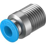 Conector de Encaixe Festo c/ Rosca QS-1/4-6-I