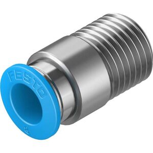 Conector de Encaixe Festo c/ Rosca QS-1/4-8-I