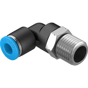Conector L de Encaixe Rápido Festo c/Rosca QSL-1/4-6
