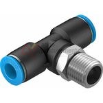 Conector T de Encaixe Rápido Festo QST-1/4-8