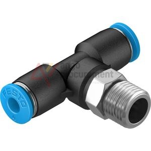 Conector T de Encaixe Rápido Festo QST-1/8-4