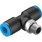 Conector T de Encaixe Rápido Festo QST-1/8-8