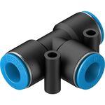 Conector T de Encaixe Rápido Festo QST-10