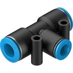 Conector T de Encaixe Rápido Festo QST-10-8