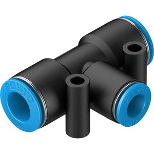Conector T de Encaixe Rápido Festo QST-10-8