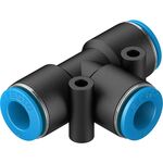 Conector T de Encaixe Rápido Festo QST-8