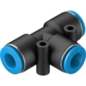 Conector T de Encaixe Rápido Festo QST-8