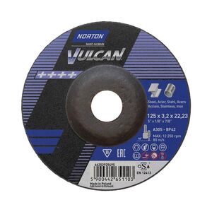 Disco Corte Metal/Inox Vulcan 125x3,2 - A30R-T42 BLSKY  (@)