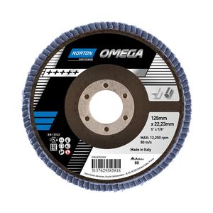 Disco Lamelado Cónico Omega - 125x22 R828 P80