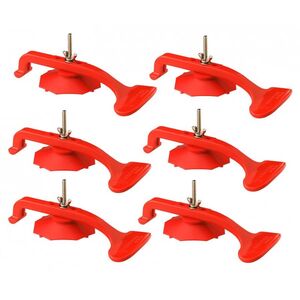 Jogo 6 Ventosas de Fixar Universal Facom 470g