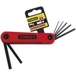 Jogo 7 Chaves Sext.Stanley - 1,5 a 6 mm