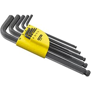 Jogo 9 Chaves Sext.Int. P.Bol. Stanley - 1,5 a 10mm
