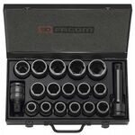 Jogo de Chaves Cx.Impacto Facom 3/4" de 19 a 42 mm