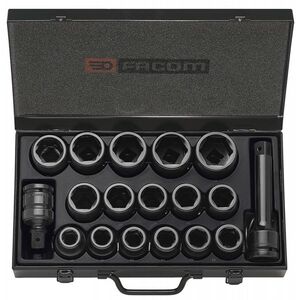 Jogo de Chaves Cx.Impacto Facom 3/4" de 19 a 42 mm