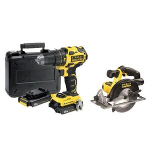 Kit Stanley Berbequim FMC627D2-QW + Serra Circular FMC660B-XJ