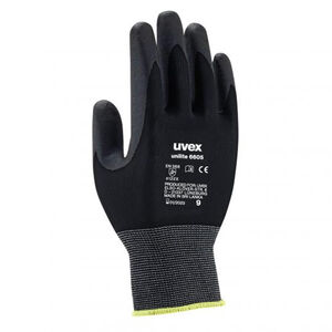 Luva Uvex Poliamida Nitrilo Unilite 6605 EN388-4122- Tam. 10
