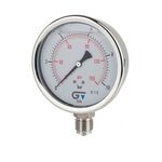 Manómetro Glicerina Genebre 100mm 1/2" - 0-25 bar Inox