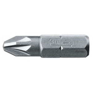 Ponta Pozidriv Stanley 1/4" Extra Dur nº1
