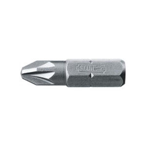 Ponta Pozidriv Stanley 1/4" nº1