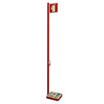 Posicionador Sinalux P3 Vermelho - PÓ