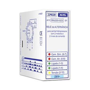 Relé de Alternância Avel 24V - Centrais Hidrop.2 bombas