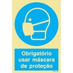 Sinalux AL/T1 - Obrigatório Usar Máscara de Protecção