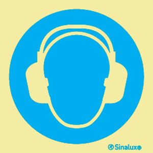 Sinalux FL/1F - Obrigatório Usar Auriculares de Protecç