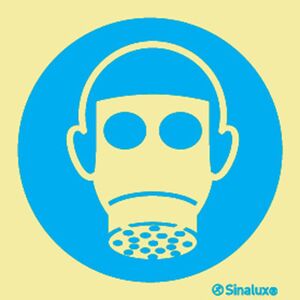 Sinalux FL/1F - Obrigatório Usar Máscara de Protecção