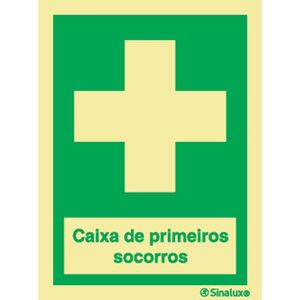 Sinalux FL/1F - Pictog. - Caixa Primeiros Socorros