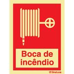 Sinalux FL/1F - Pictog.Carretel+Boca de Incêndio
