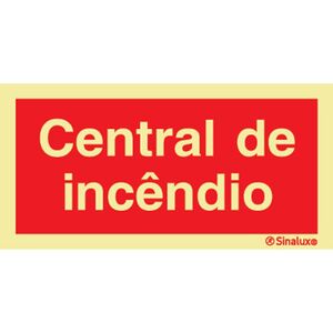 Sinalux FL/1F - Pictog. Central de Incêndio
