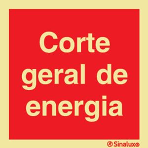 Sinalux FL/1F - Pictog. Corte Geral de Energia