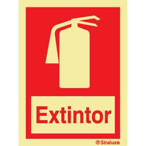 Sinalux FL/1F - Pictog.+ Extintor